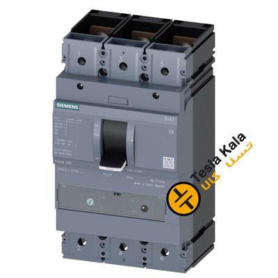 کلید SIEMENS اتوماتیک 630 آمپر قابل تنظیم حرارتی-مغناطیسی 3VA1463-4EF32-0AA0